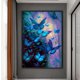 thumbnail image 3 of Hilo Algodón Bordado Punto Cruz Mariposa Impreso 11CT 40x60cm Azul, 3 of 9