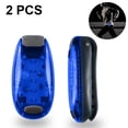 thumbnail image 2 of USB Rechargeable LED Safety Light (2 Pcs) Bright Bike Tail Light Works Brilliantly as Running Light for Joggers, Pets, Bicycle Strobe or Rear Clip On Lights,Blue, 2 of 8
