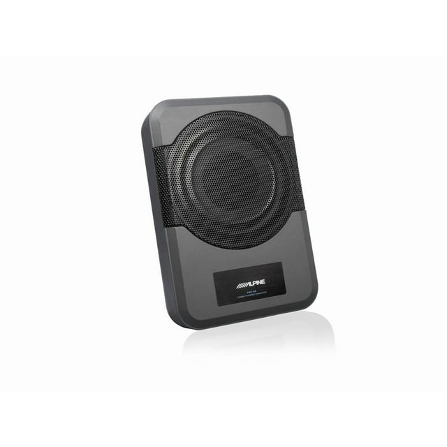 Subwoofer Amplificado 8 Plg Alpine Pwe-s8 240w