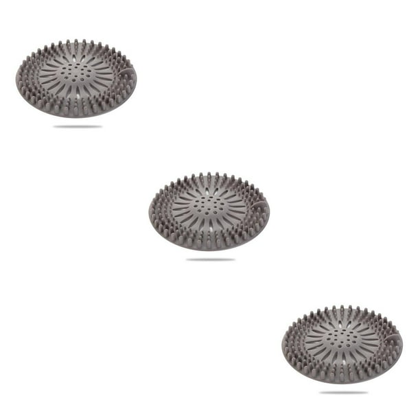 Wosthever Fregadero de alcantarillado, filtro de basura, escurridor de pelo reutilizable para el suelo, tapón de agua, colector de baño, Type6 NO6