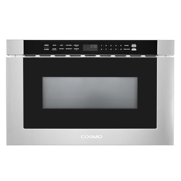 24 in. Built-in Microwave Drawer 1.2 cu. ft. Capacity in Stainless Steel