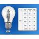 thumbnail image 2 of Lámpara halógena de ahorro de energía A55 de 4 piezas, bombilla antigua, lámpara halógena de tungsteno, protección ocular, lámpara de cría con calefacción, espectro completo, regulable, rosca E27, 42, 2 of 5