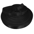 thumbnail image 2 of Black Single Face Satin Ribbon, 5/8" x 100 Yards by Gwen Studios, 2 of 5