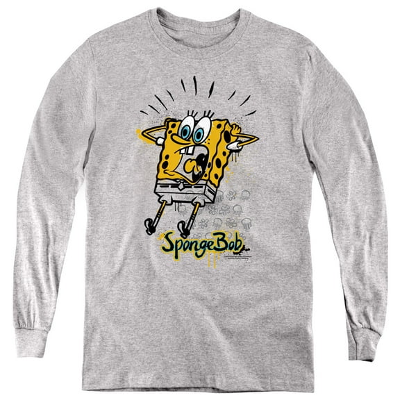 Spongebob Shocking! Youth Long Sleeve T shirt