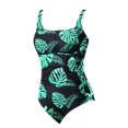 thumbnail image 4 of PEASKJP Maillots de Bain une Pièce pour Femmes UPF 50+ Protection Solaire, Vert m, 4 of 4
