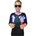 thumbnail image 5 of LED Light-Up Butterfly Magic Wands - 2 Pack (1 Red and 1 Blue) (10") Batteries Included. Spin Toy for Boys, Girls, Kids, Toddlers., 5 of 7