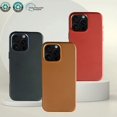 thumbnail image 2 of Premium Full-Wrap Leather Magsafe Case For Iphone 16 Series,iPhone 14 Pro, 2 of 10
