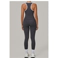 thumbnail image 5 of SKQIT Womens Workout Set Two Piece Racerback Color Block Sports Bra Matching High Waist Leggings Gym Work Pilates Outfits, 5 of 7
