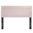 thumbnail image 3 of Modway Tranquil Performance Velvet King/California King Headboard in Pink, 3 of 6
