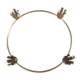 thumbnail image 2 of Candelabro de metal, anillo de Adviento, porta velas de té, anillo de corona de Adviento para mesa Portavelas de 4 piezas, 2 of 6