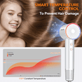 thumbnail image 4 of Breezelle Hair Dryer,Compact Lightweight Professional High-Speed Hair Blow Dryer with 110,000 RPM Motor for Fast Drying,4 Temps & 2 Speeds Travel Hairdryer for  Women Man, 4 of 5