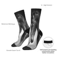 thumbnail image 4 of Yiaed Running horses Print Great elasticity Crew Socks Sports socks for Men and Women, 4 of 6