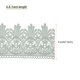 thumbnail image 2 of Cinta de Encaje de Algodón Vintage Uxcell 3 pulgadas x 4.8 yardas Gris Medio, 2 of 5