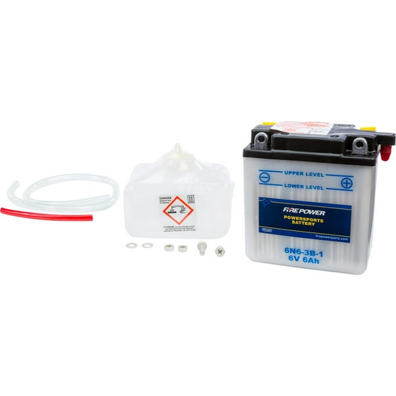 Fire Power Battery W/ACID Compatible With Yamaha Dt175 1978-1981