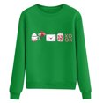 thumbnail image 1 of Gibobby Temperamento Pullover Top Blusa de manga larga con cuello redondo y estampado del día de San Valentín para mujer (estilo 05)(Anaranjado, XXL), 1 of 4