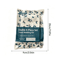 thumbnail image 3 of Disposable Bed Sheets for Hotel, King Size Travel Disposable Bedding Set,Disposable Comforter Cover, Portable for Travel,Contains 1bed Sheet 1quilt Cover and 2pillowcases, 3 of 6