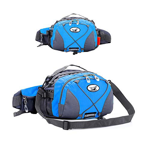 Xboun Hiking Fanny Pack Waist Bag for Men&Women Hip Bum Bag with Adjustable Strap for Outdoors Workout Traveling Casual Running Hiking Cycling 