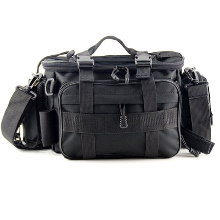 Fishing Tackle Bag Gear Storage Organizer Waist Messenger Bag