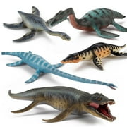 5pcs Dinosaur Model Action Figures Set Figurine Party Favor Collection