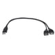 thumbnail image 1 of 2x Divisor USB Cable de DATOS a 2 Puertos Adaptador 1 Puerto para Datos 2 piezas, 1 of 8