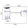 thumbnail image 4 of 1pcs Bidet Sprayer Holder 360°rotatable Punch Shower Head Bracket Durable Bathroom Shower Head Accessoies, 4 of 9