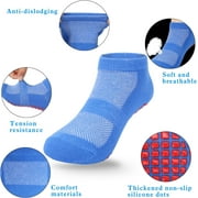 12 Pairs Kids Non Slip Socks Grip Ankle Sticky Toddler Socks for 1-4/5-10 Years Old Boys Girls Infant Baby Children