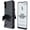Black & Black, variant on Zizo Bolt Series for LG K22 Case with Screen Protector Kickstand Holster Lanyard - Blue & Black