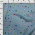 thumbnail image 2 of oneOone Cotton Poplin Fabric Watermelon Fruit Print Sewing Fabric BTY 56 Inch Wide, 2 of 4