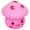 Pink, variant on Wovilon Cute Mush Night Light Girl Birthday Gifts Teenage Night Lamp for Kids Bedroom, Toddler Portable Battery Led Nightlight