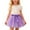 1Purple73, variant on Girls Skirts Star Tutu Rainbow Sequin Trim Mesh Layer Dance Performance Play Up Ball Gown Fashionable Cozy Club Party Skirt