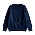 thumbnail image 4 of cocolona Womens Sweater Cardigan Long Sleeve Crew Neck Fall Sweater Open Front Casual Loose Cardigan Tops, 4 of 5