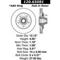 thumbnail image 2 of Centric Parts 12065081 Disc Brake Rotor Fits select: 1999-2002 FORD EXPEDITION, 2000-2002 LINCOLN NAVIGATOR, 2 of 2