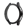 thumbnail image 1 of Case Cover Fit for Samsung Galaxy Watch 4 40mm 44mm,Glass Screen Protector Accessories PC All-Around Anti-fall Bumper Cover, Smart Watch Protective Case for Men Women -Carbon Black, 1 of 6