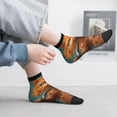 thumbnail image 2 of Naloa Strong Kitten Lifting Weights Ankle Socks for Women Non Slip Socks No Show Socks Classic Low Cut Casual Socks Casual Socks, 2 of 7