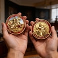 thumbnail image 3 of HuiXinOu Metal Collectible Decorative Items Historical Theme Keepsake Gifts For Male Collectors And History Enthusiasts Home Display, 3 of 5