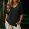thumbnail image 2 of Fall Fashion Must Haves Holiday Christmas Design Pullover Sweatshirt Long Sleeve Round Neck Top for Women Women Fall Clothes, 2 of 9