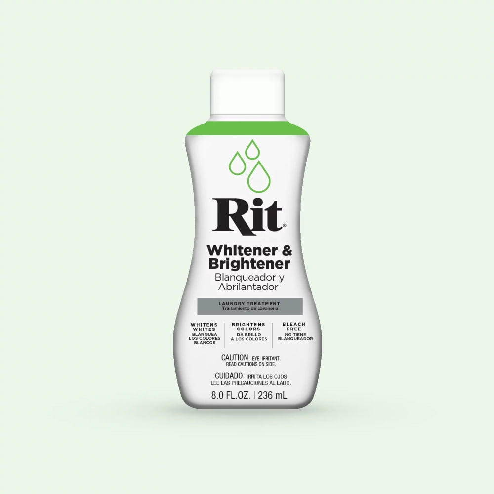 Rit Dye Laundry Treatment Whitener and Brightener 8 oz, 6 Pack