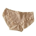 thumbnail image 2 of uublik Womens Briefs High Waist Breathable Briefs Soft Underpants Ladies Stretch Panties Lace Underwear for Women Coffee, 2 of 3