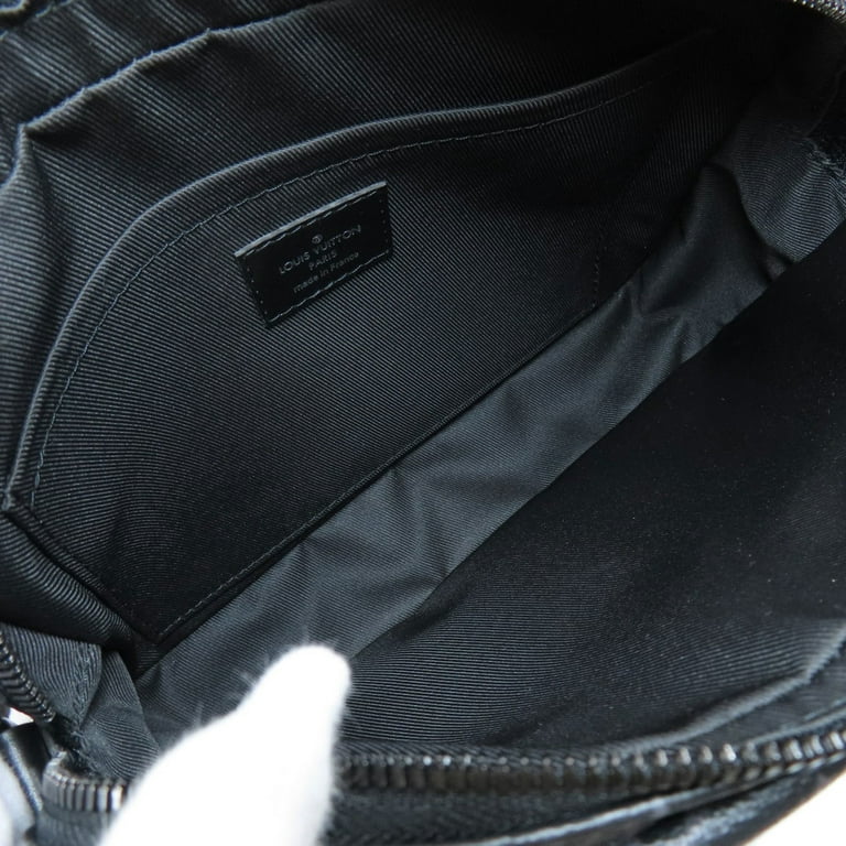 Auth Louis Vuitton Monogram Eclipse Steamer Messenger M45585 Men's Shoulder  Bag