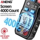 thumbnail image 4 of ANENG AT619 Amperímetro Pinza amperimétrica 4000 Conteos Herramientas de medición (Rojo) Tmvgtek Para estrenar, 4 of 9