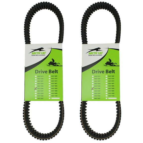 Arctic Cat 0627-046 2pk OEM Drive Belts 2007-2017 Bearcat Crossfire 500 F570 600 800 F5 F6