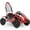 Red, variant on 98cc Mud Gas Powered Go Kart Full Suspension, 4-Stroke Off-Road Kart with Roll Cage Safety Bar and Metal Throttle, Maximum Speed 25 MPH, 2.5 HP, Blue
