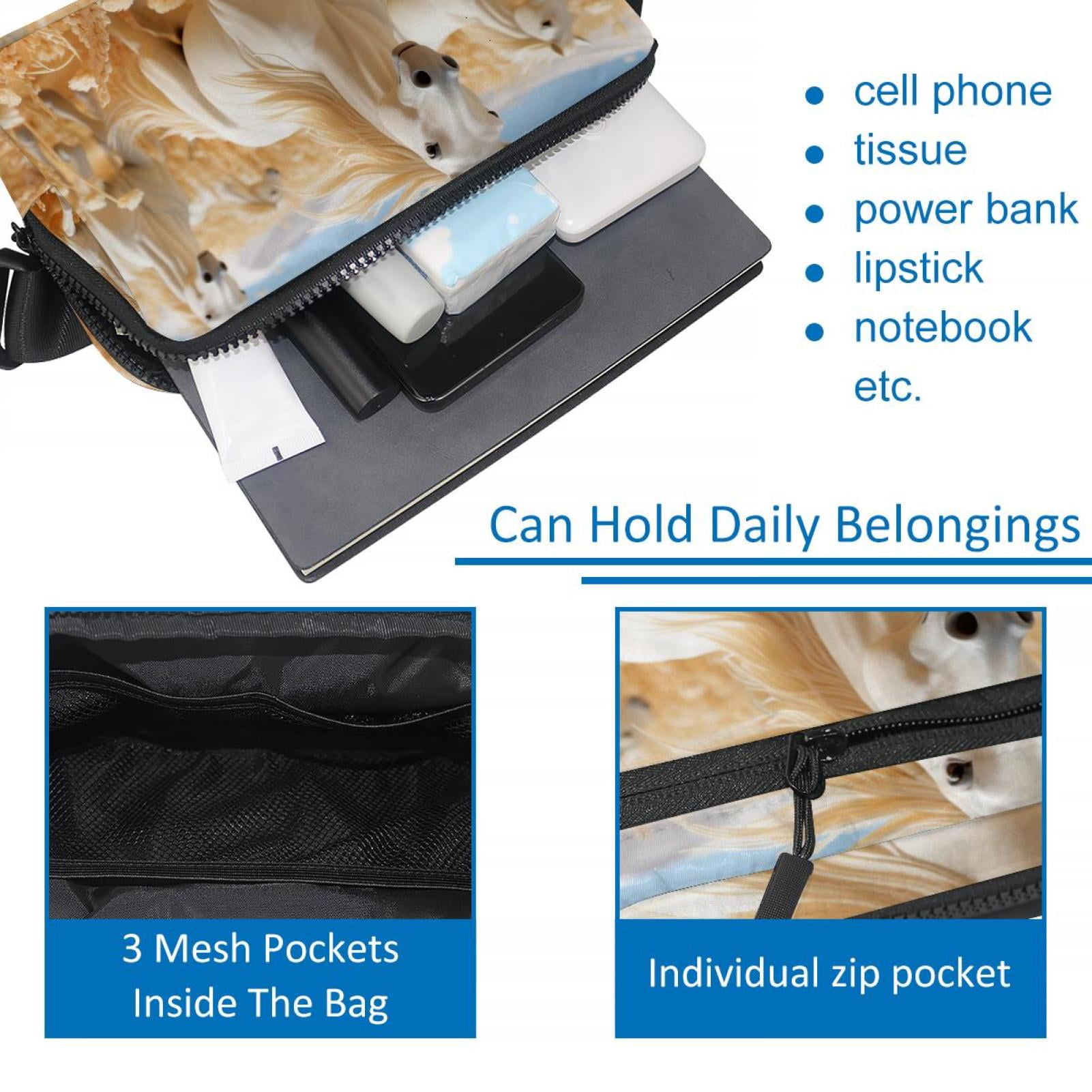 Cartoons Lightweight Adjustable Fanny Bag Running Belt Waist Pack with Extension Strap Unisex