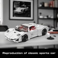 thumbnail image 5 of Sport Car Model, Clasic Racing Car Building Blocks Kit with 1423 Pieces, Construction Vehicle Toy, Collection Set for Adult, 5 of 5