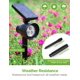 thumbnail image 5 of InnoGear Luces solares para exteriores, focos solares impermeables para exteriores, foco solar de seguridad, iluminación de paisaje, encendido/apagado automático ajustable para patio, terraza, jardín,, 5 of 5