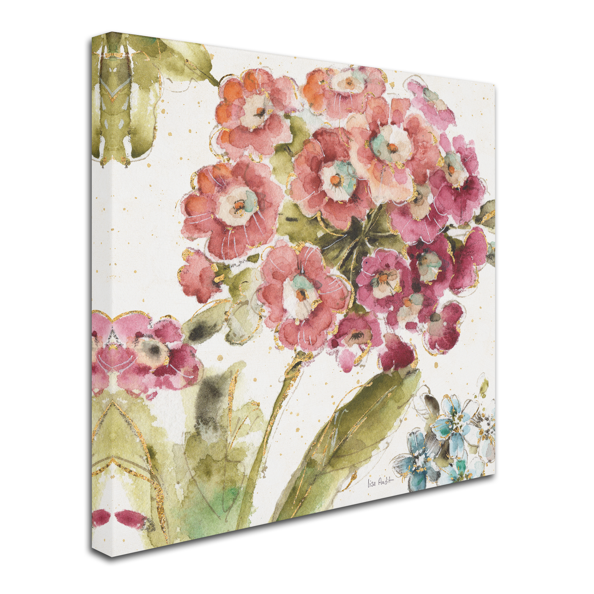 Trademark Fine Art 'Country Bloom IV' Canvas Art by Lisa Audit