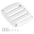 KERISTE 3 inch Boat Louvered Vent Accessory Square Air Vent Grill for