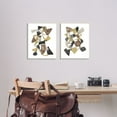 thumbnail image 2 of Stupell Industries Abstract Black Gold Brown Shape Design Canvas Wall Art by Jennifer Goldberger, 2 of 5