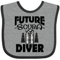 thumbnail image 3 of Inktastic Future Scuba Diver Boys or Girls Baby Bib, 3 of 4