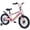 Pink, variant on 20 Inch Lighted Kids Bike for Boys & Girls,Kids Bicycle with 4 LED Light Modes 8 Colors Frame and Kickstand for 7-12 Years Old